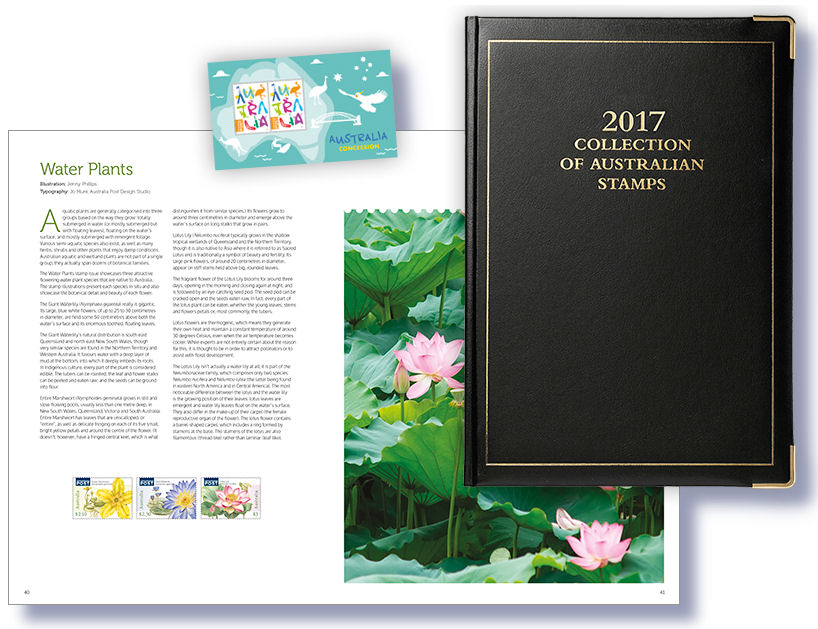 Australia Post Annual Stamp Year Books and Annual Stamp Collections Executive and Deluxe Editions